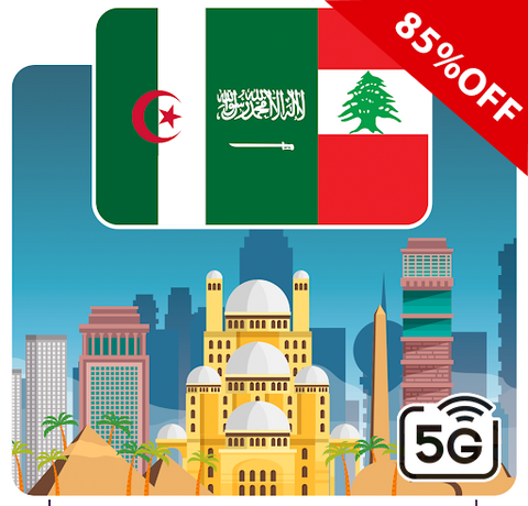 eSIM Oriente Medio y África del Norte